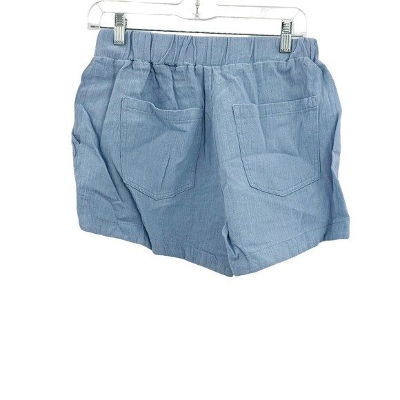 BLANKNYC Off Hours Women's Shorts Elastic Waistband Blue Size S NWT - Picture 8 of 11
